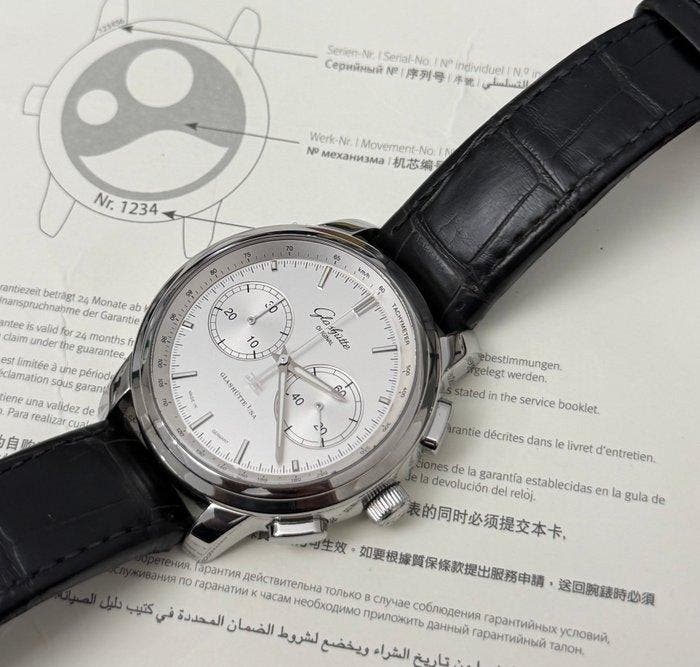 Glashütte Original - Senator Chronograph XL -, Handtassen en Accessoires, Horloges | Heren