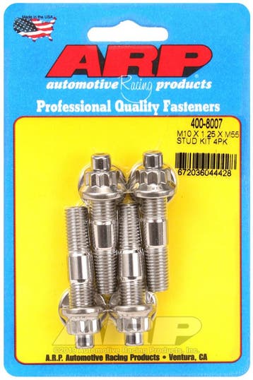 ARP M10 x 1.25 x 55mm Broached 4 Piece Stud Kit, Ophalen of Verzenden, Nieuw