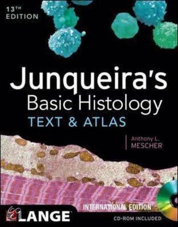 Junqueiras Basic Histology 9781259072321 AnthonyL Mescher, Boeken, Verzenden, Gelezen, AnthonyL Mescher