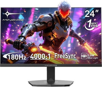 Gaming Monitor - Beeldscherm computer - 24 inch - 180Hz - FH, Verzenden, Nieuw