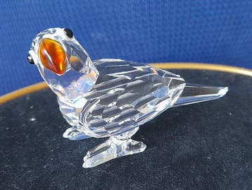 Swarovski - Beeldje - Parrot - 294047 - Kristal, Antiek en Kunst