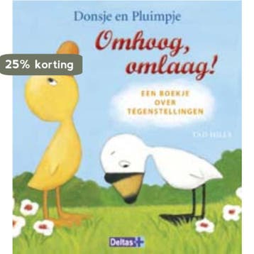 Omhoog, omlaag / Donsje en Pluimpje 9789044726534 Tad Hills, Verzenden, Gelezen, Tad Hills