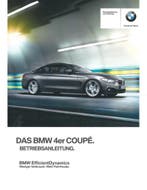 2013 BMW 4 SERIE COUPÉ INSTRUCTIEBOEKJE DUITS