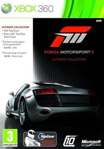 Forza Motorsport 3 Ultimate Collection (Xbox 360 Games), Ophalen of Verzenden