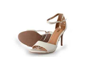 Mexx Sleehakken in maat 38 Beige, Kleding | Dames, Mexx, Verzenden, Beige, Zo goed als nieuw