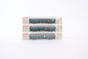 Fleischmann N - 8127K/8128K/8129K - Wagon de passagers pour, Nieuw