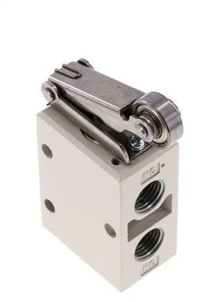 Valve à levier à rouleau 3/2 G1/4 0-8bar/0-112psi YPC, Verzenden