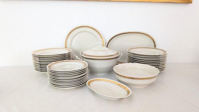 Bareuther - Bavaria - Eetservies voor 12 (41) - Porselein, Antiquités & Art, Antiquités | Meubles | Tables