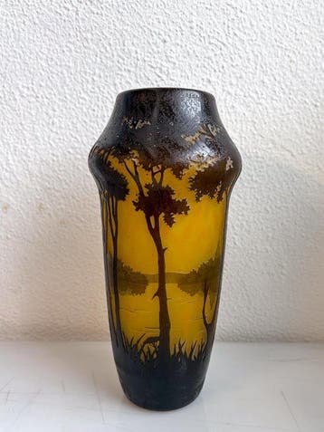 Daum Nancy, Daum Frères - Vase - Verre