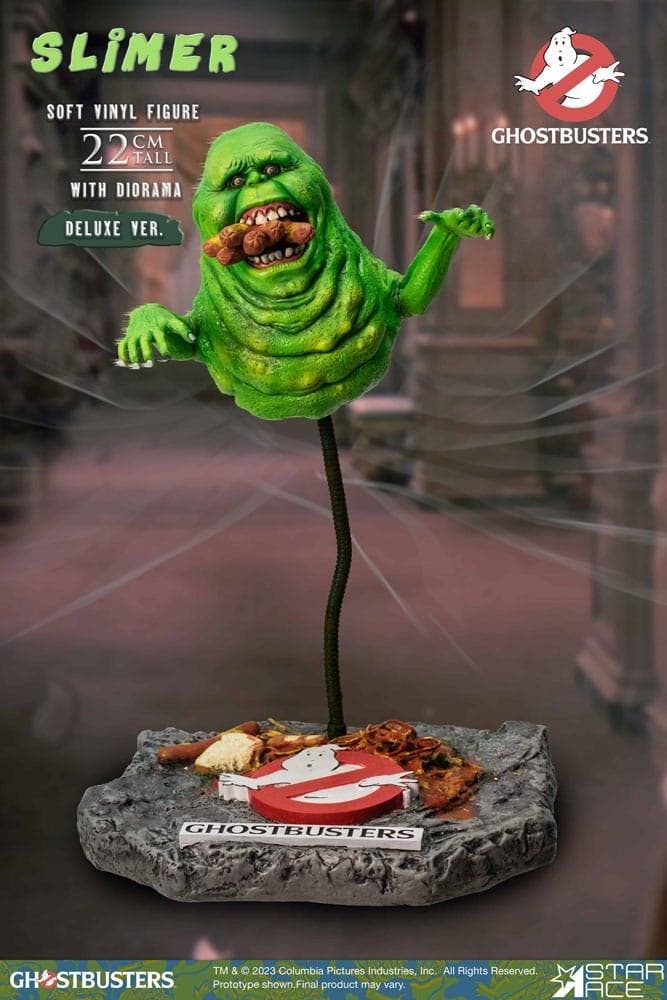 Ghostbusters Statue 1/8 Slimer Deluxe Version 22 cm, Collections, Cinéma & Télévision, Enlèvement ou Envoi