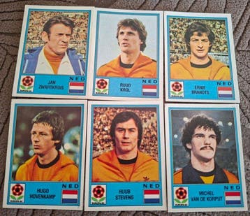 1980 Panini Europa 80 Non collé - 18 Sticker - Good (GD)