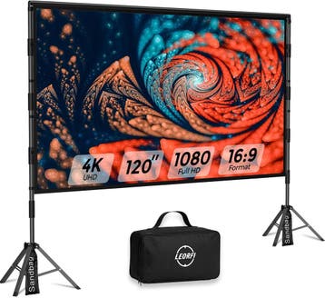 Ecran projecteur 120 - Cinema maison - Retour controle -46%, Verzenden