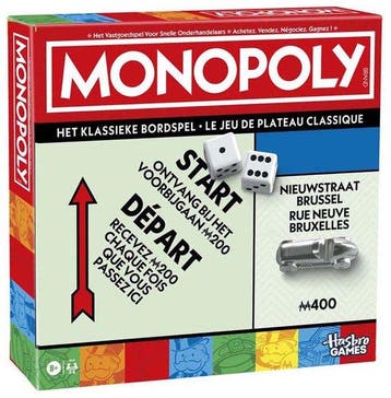Monopoly Classic Bordspel Vernieuwde editie - BE editie -..., Verzenden