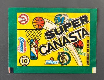 1986 Super Canasta - possible Michael Jordan rookie sticker?, Nieuw