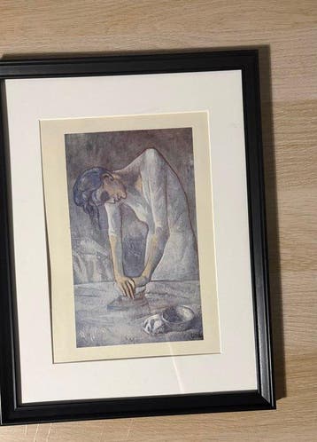 Pablo Picasso (1881-1973) - Woman Ironing