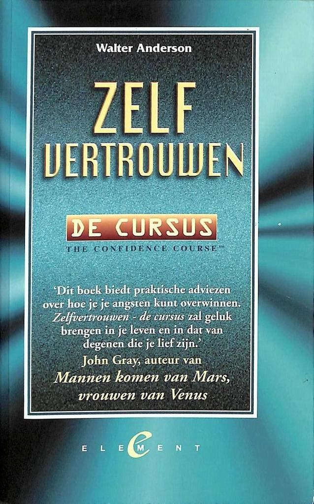 ZELFVERTROUWEN DE CURSUS 9789056890506 W. Anderson, Boeken, Psychologie, Zo goed als nieuw, Verzenden