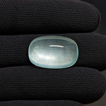 Geen Reserve - 22,5 ct aquamarijn Cabochon - Hoogte: 23.5 mm, Verzamelen