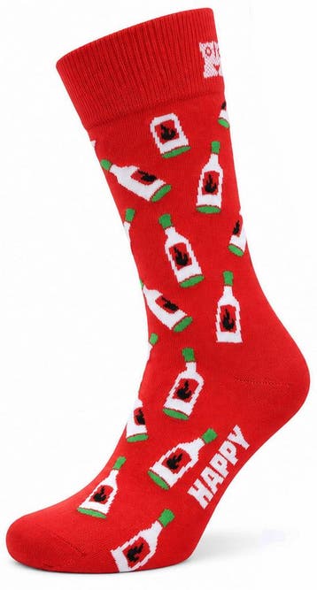 Happy Socks Sokken Hot Sauce maat 41-46 Heren, Verzenden