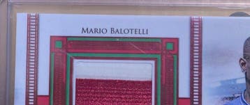 2026 Futera TITANS Mario Balotelli 3/5 Memorabilia kaart,, Nieuw