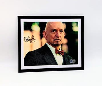 Shutter Island - Signed Photo + Frame - Ben Kingsley -, Nieuw