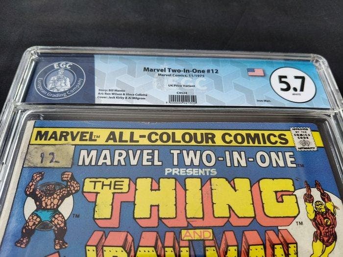 Marvel Two-In-One (Vol. 1) #12 - EGC 5.7 - The Thing and, Livres, BD | Comics