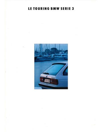 1993 BMW 3 SERIE TOURING BROCHURE FRANS, Ophalen of Verzenden