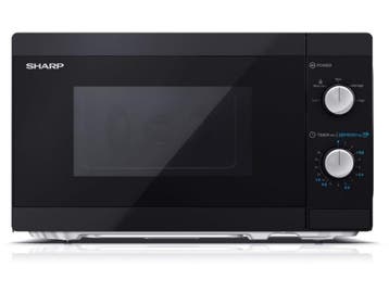 Sharp YC-MS01E-B - Solo Magnetron - 800W 20L - Zwart, Elektronische apparatuur, Verzenden, Zo goed als nieuw
