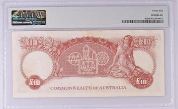 Australië. - 10 Pounds - ND (1960-65) - Pick 36 (Zonder