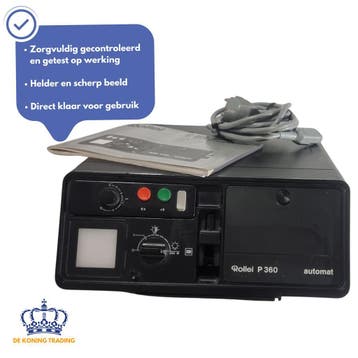 Rollei P 360 Automat | Diaprojector | Dia Projector | Dia, Audio, Tv en Foto, Diaprojectoren, Verzenden, Gebruikt