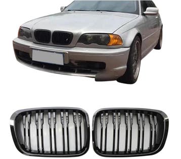 Grillen set | Nieren | geschikt voor BMW 3-series | E46 | 19, Verzenden