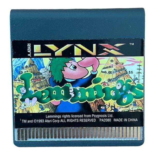 Lemmings (Losse Cassette) (Atari Lynx) (TWEEDEHANDS), Consoles de jeu & Jeux vidéo, Consoles de jeu | Atari, Envoi