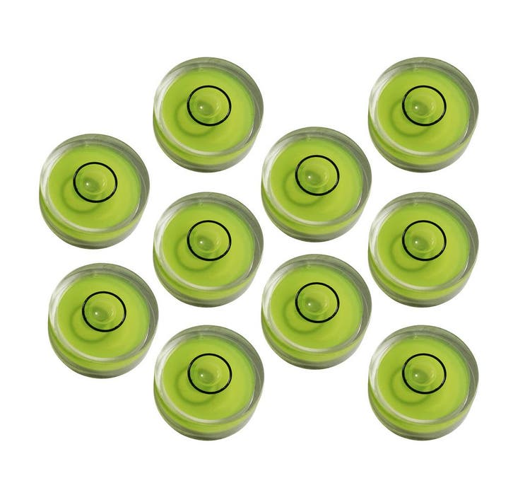 Set van 10 kleine waterpasjes, maat 4 (12x7 mm), Bricolage & Construction, Outillage | Autres Machines, Envoi