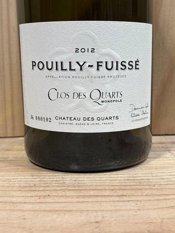 2012 Chateau des Quarts - Clos des Quarts Monopole - Pouilly, Nieuw