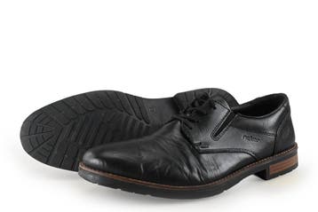 Rieker Nette schoenen in maat 45 Zwart, Kleding | Heren, Verzenden, Zwart, Overige typen, Zo goed als nieuw