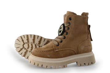 Nubikk Veterboots Meisjes in maat 26 Cognac, Kinderen en Baby's, Kinderkleding | Schoenen en Sokken, Verzenden, Jongen of Meisje