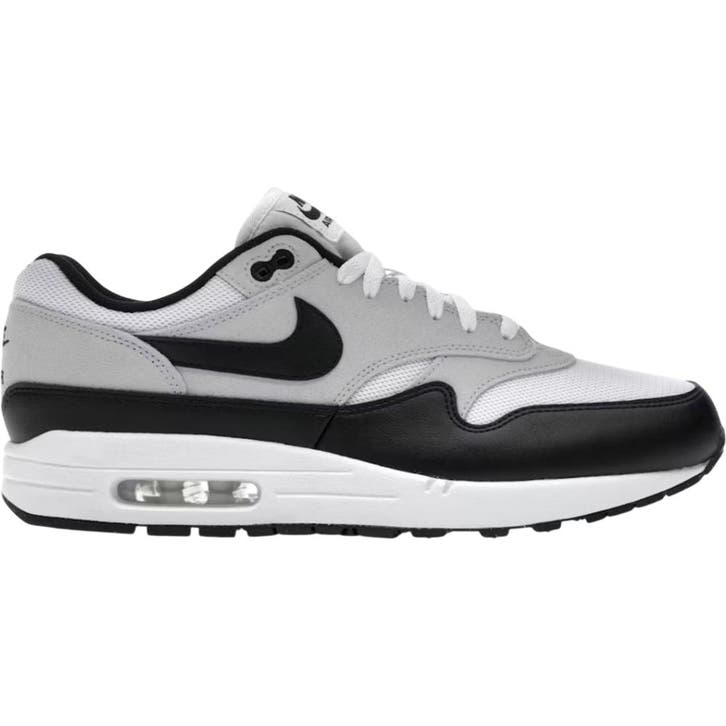 Nike Air Max 1 Essential White Pure Platinum Black, Vêtements | Hommes, Chaussures, Envoi