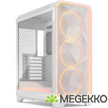 Fractal Design Meshify 3 Ambience Pro RGB White TG Clear, Verzenden, Nieuw