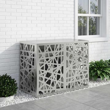 vidaXL Air Conditioner Hoes zilver 100 x 50 x 70 cm, Verzenden