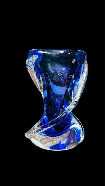 Murano - Luigi Onesto pour Oggetti - Vaas - Glas - vaas, Antiek en Kunst