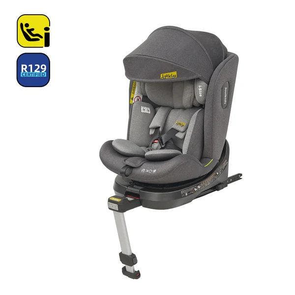 Autostoel - Isofix Autostoeltje - 0-12 jaar - Grijs - Joviki, Kinderen en Baby's, Autostoeltjes, Nieuw, Verzenden