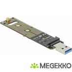 Delock 64069 converter voor M.2 NVMe PCIe SSD met USB 3.1, Computers en Software, Harde schijven, Verzenden, Nieuw