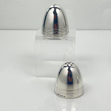 Christofle - Peper- en zoutstel (4) - Verzilverd -