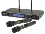 Citronic RU210-H 2 Kanaals Microfoon Systeem Multi-UHF, Nieuw