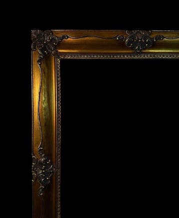 Grande - Lijst- Dubbele scheve verzinking - Verguld hout -