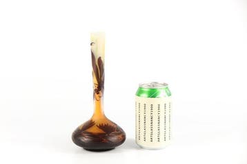 Emile Gallé, Établissements Gallé - Vase - Verre