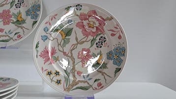 Villeroy & Boch - Assiette de petit-déjeuner (6) - Chintz -, Antiquités & Art