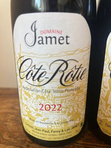 2022 & 2023 Domaine Jamet - Côte Rotie - 2 Flessen (0.75