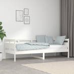 vidaXL Slaapbank massief grenenhout wit 80x200 cm, Verzenden, Nieuw