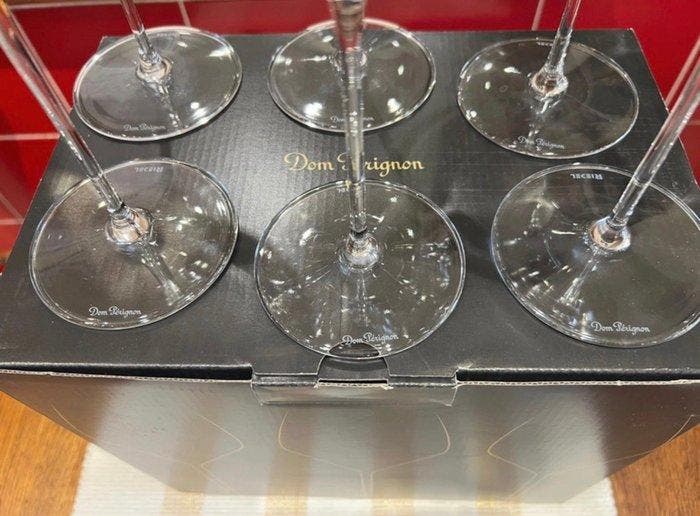 Dom Perignon x Riedel - Champagneglas - PREMIUM Set - Glas, Antiquités & Art, Antiquités | Meubles | Tables