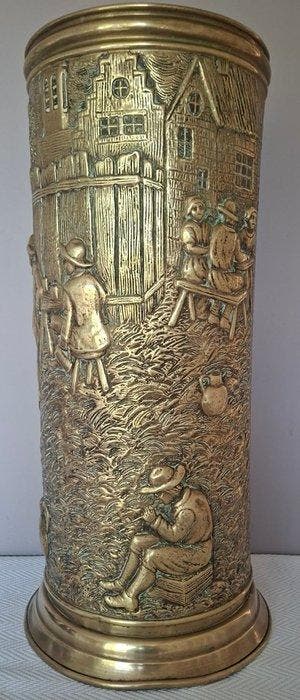 Paraplustandaard/rek - Messing, Antiek en Kunst, Curiosa en Brocante